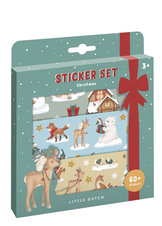 Little Dutch stickerset Kerst