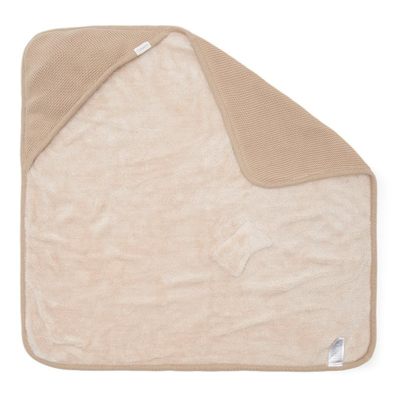 Little Dutch gebreide omslagdoek Beige