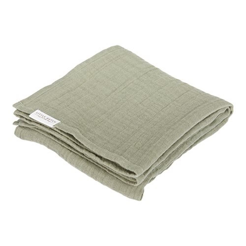 Little Dutch tetra doek hydrofiel 120x120cm Olive