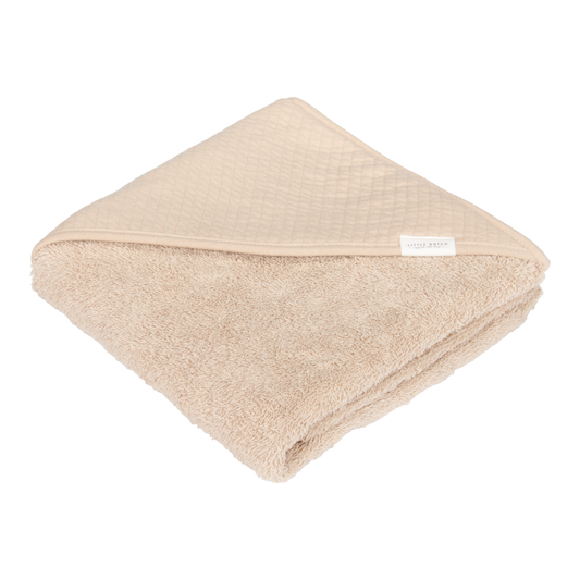 Little Dutch badcape Pure Beige 75x75cm