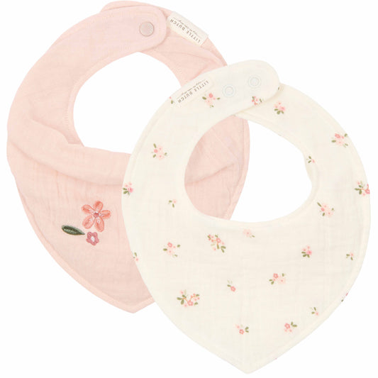 Little Dutch bandana slab "Fairy Blossom & Blossom" set van 2