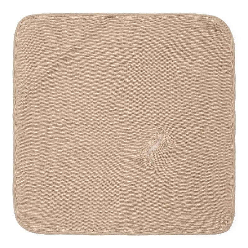 Little Dutch gebreide omslagdoek Beige