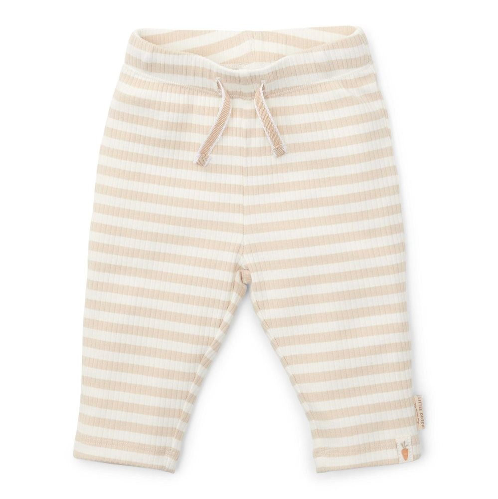 Little Dutch broekje Stripe Sand/White