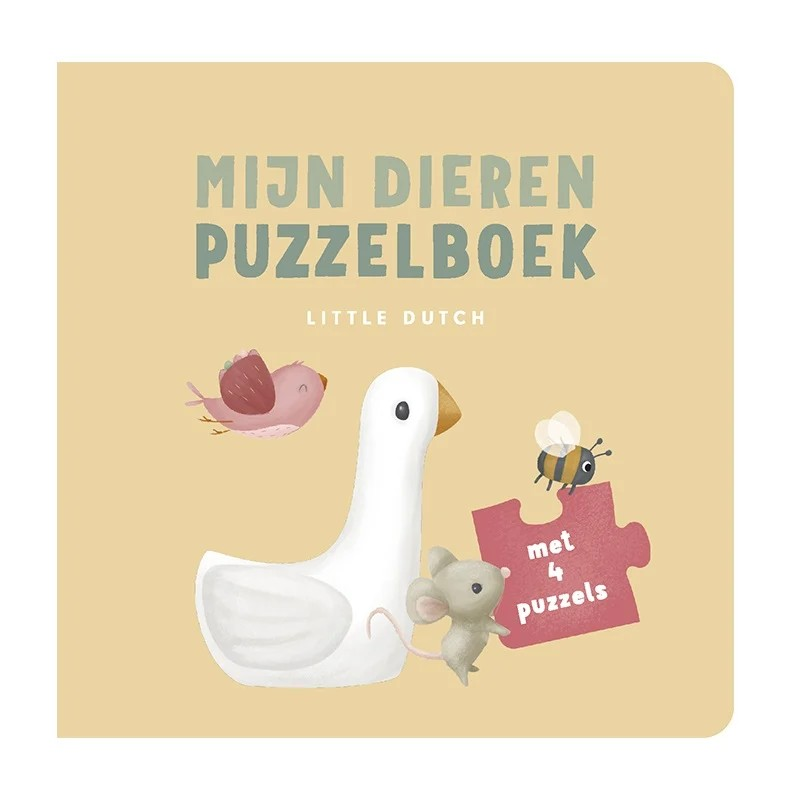 Little Dutch "Mijn dieren puzzelboek"